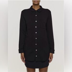 Bleusalt the Boyfriend Shirt in Navy